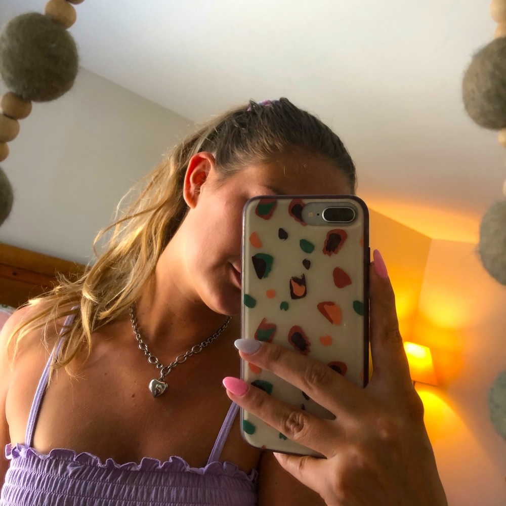 925 Silver Heart Chain Necklace